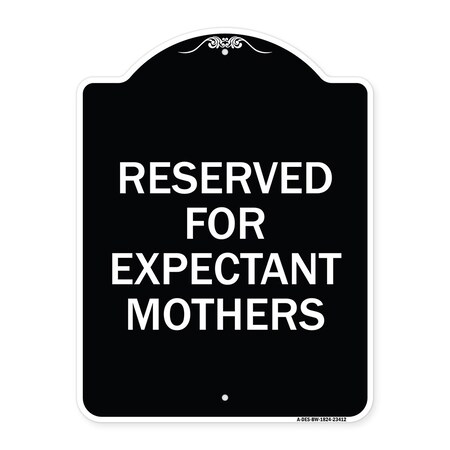 Reserved For Expectant Mothers Heavy-Gauge Aluminum Architectural Sign